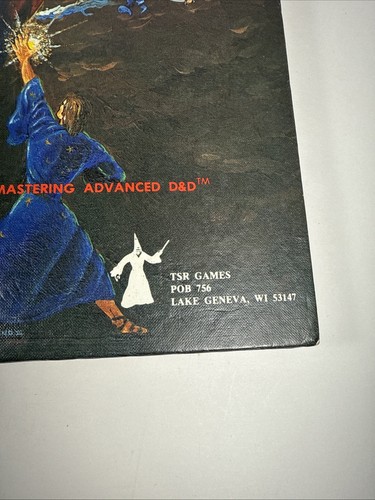 1979 AD&D Advanced Dungeons Dragons Masters Guide 1st Ed Revised TSR Free S&H - Picture 14 of 15