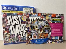 Just Dance 2016 PlayStation 4 (PS4) CIB Mint Disc, Cover Art Damage