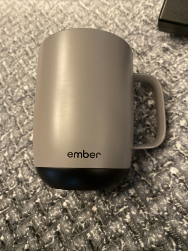 Ember Heated Smart Mug 14 oz Brown Beige Coffee Cup - Picture 2 of 9