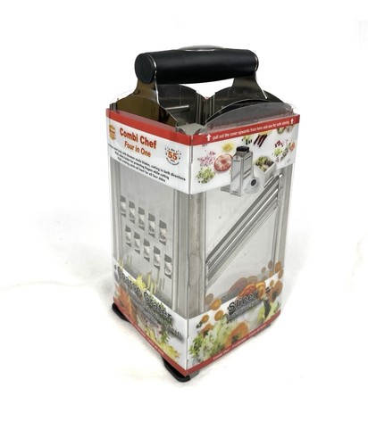 Börner Combi Chef Four in One Pro Edelstahl Vierkant Reibe Hobel Schneider - Bild 5 von 11