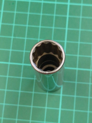 Draper Expert 3/8" Drive, 14 mm, 12 puntos cromo vanadio enchufe profundo - Imagen 5 de 7