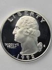 1992-S United States, Proof Silver, Washington Quarter