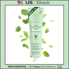 Premium Hydroxyapatite Toothpaste – 15% Micro-Hydroxyapatite | Fluoride-Free, Be