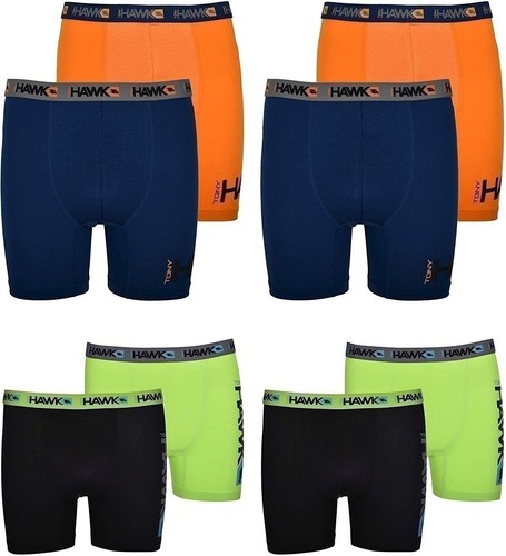 Tony Hawk Boys' Boxer Briefs 8-Pack Performance Dri Fusion Tech Compression - Picture 18 of 25