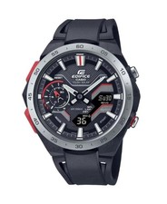 CASIO Men Digital Eco-Drive Casual Watch Classic Dress Silver color Dial Waterpr