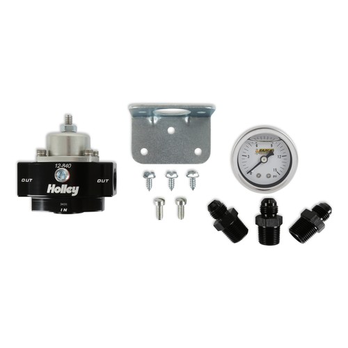 12-840KIT Holley Billet Bypass Fuel Pressure Regulator Kit