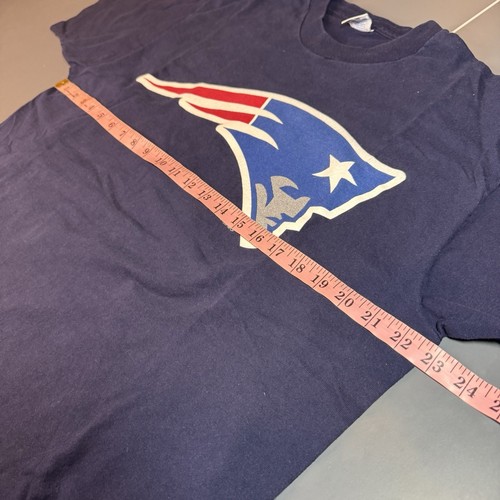 Vintage New England Patriots Salem Tag 1997 Single Stitch Salem T-Shirt XL Navy - Bild 7 von 8