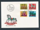 D490398 Switzerland FDC Pro Juventute Toys Rocking Horse 1983