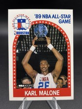 1989-90 NBA Hoops #116 Karl Malone Utah Jazz