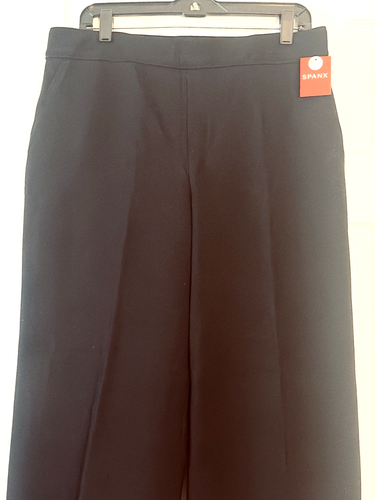 Pantalón SPANX Perfecto Pierna Ancha Pull On Clásico Negro Talla XL Pequeño - Imagen 2 de 20