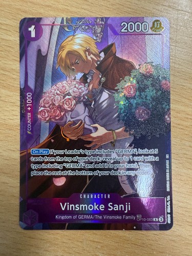 Vinsmoke Sanji (OP10-063 TR) ALT ART - One Piece - Picture 1 of 2