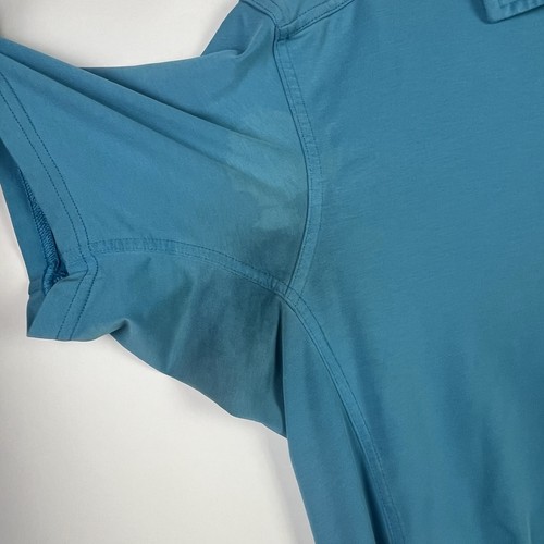 Arc'Teryx Captive Polo Shirt Short Sleeve Men’s Large Teal Read****** - Picture 23 of 24
