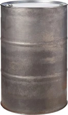 US DR55 55 Gallon Drum for Barrel Camp Stove Kit, Gray , Small