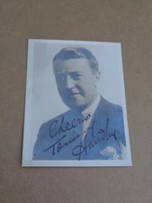 Tommy Handley 1940 Hand Signed 3 x 2 inches Publicity Photo