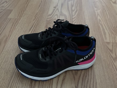 Near Mint Salomon Sonic RA MAX Road SensiFit Running Shoes Sneakers 7 Women - Picture 2 of 8