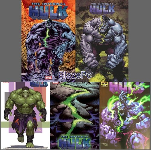 Infernal Hulk #1 Cover A B C D E Variant Set 1:25 1:50 Options Marvel 2025 NM - Picture 7 of 9