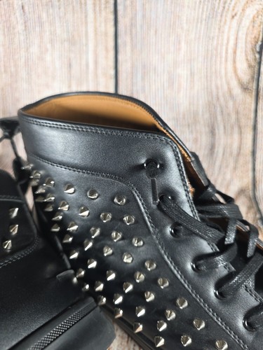 Scarpe uomo taglia 13 LA Milano nere con punte - Foto 8 di 11