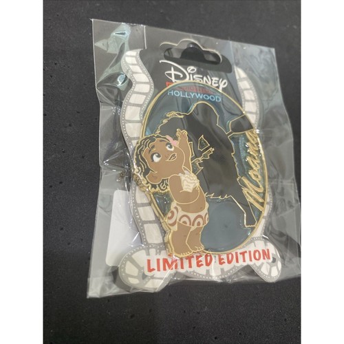 Disney DSSH Dsf D23 Expo 2022 Pin Growing Up Silhouette Moana LE 400 - Picture 2 of 3