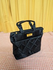 Borsa Harrods da donna in tessuto - Nero - dimensione small