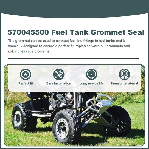 Replacement For Bombardier Traxter 500 1999-2005 Fuel Tank Grommet 570045500 - Picture 12 of 12