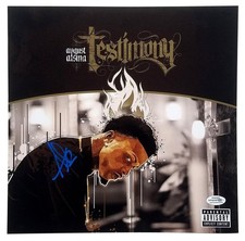 August Alsina Signed Autographed Testimony Album Flat ACOA