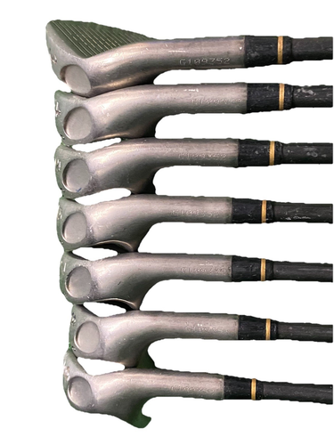 Tommy Armour Ti 100 Pure Titanium Iron Set 3i-9i RH Regular Graphite 5i 38" Nice - Picture 4 of 20