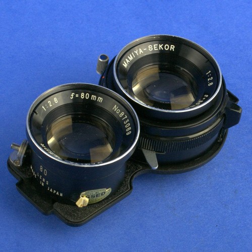 Mamiya 80mm 2.8 Blue Dot TLR Lens for C330, C220 Cameras - Picture 4 of 4