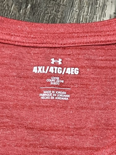 Under Armour Tiger Tech 2.0 UA Men’s Training LOOSE FIT S/S T-SHIRT 4XL NEW - Picture 5 of 10