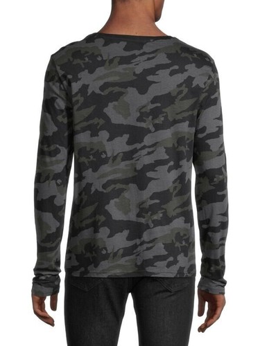 Sovereign Code Men's Wrap Long Sleeve T-Shirt in Marine Camo/Black-XL - Picture 8 of 9
