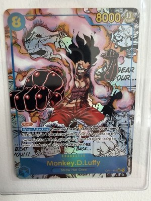 One Piece A Fist of Divine Speed OP11-118 Monkey.D.Luffy Manga Englisch