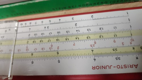 Konvolut 3 StkRechenschieber Faber Castell m.Anleitung/Aristo Siehe Beschreibung - Photo 10/11