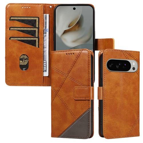 For Google Pixel 10/9 Pro XL/8 Pro/8A/7A Leather Wallet Magnetic Flip Case+Strap - Picture 47 of 73