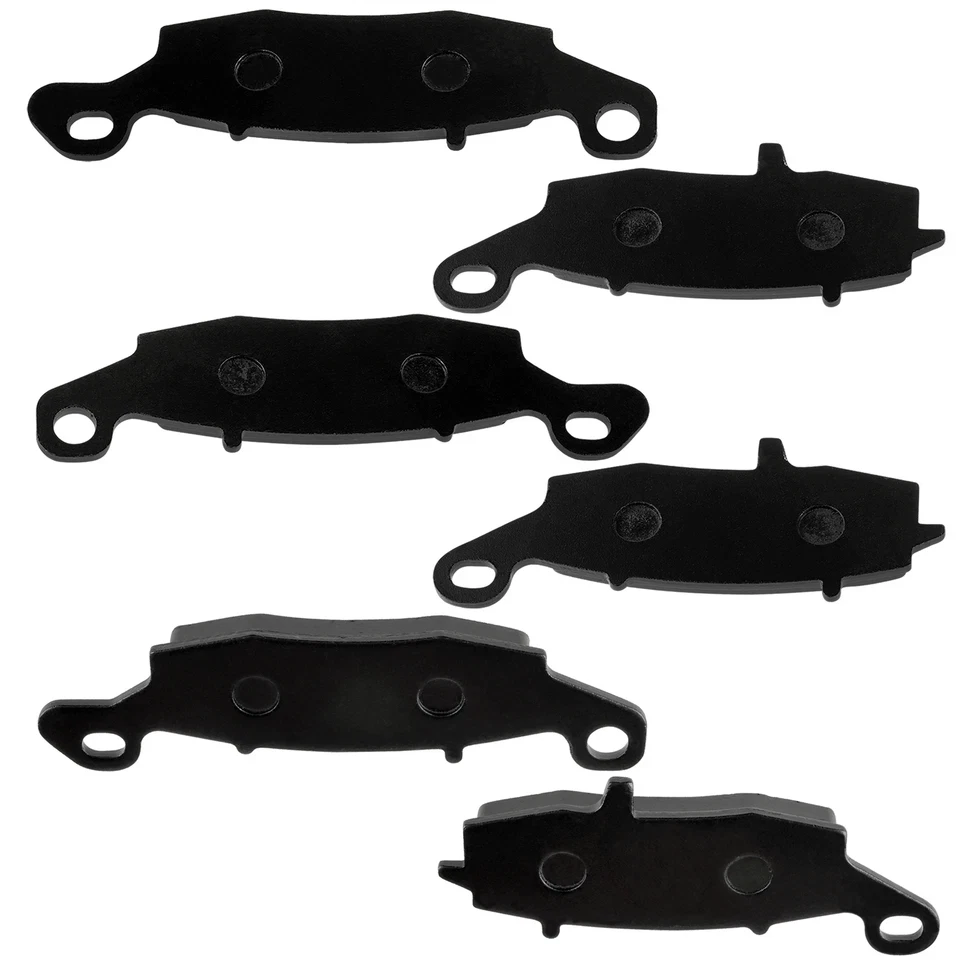 Pastillas de freno delanteras y traseras para Kawasaki Vulcan 1600 VN1600 Nomad 2005-2008 Foto 2 de 4