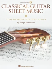 Classical Guitar Sheet Music - 32 Masterworks for Solo Guitar Book/Online Au...
