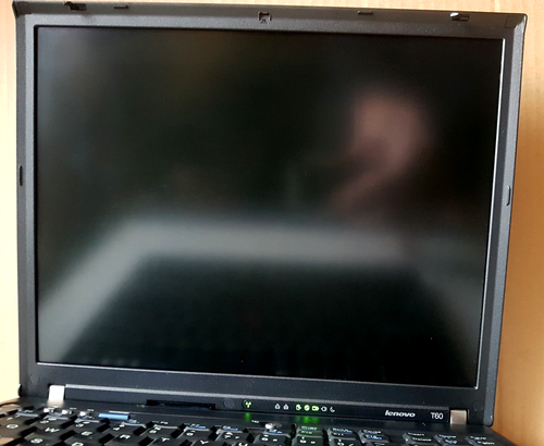 Lenovo IBM ThinkPad T60 14.1" Core Duo T2400 2GB RAM 60GB HDD Win7 US Keyboard - Picture 15 of 22