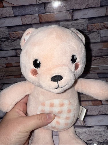 Laura Ashley Stuffed Animal Priory Bear Toy Plush Hedy Pink 8.5” Baby Lovey - Picture 12 of 12