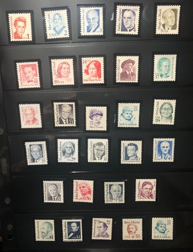 Estados Unidos 1986-1994 #2168-2197, 2197A, Great Americans II, COMP conjunto de 29 sellos MNH - Imagen 1 de 4