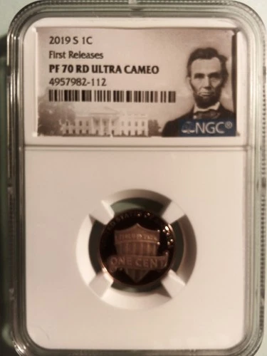 2019-S Lincoln Shield Cent Proof — photo from the most recent tracked eBay sale