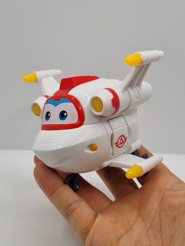 Super Wings Transform-A-Bots Plane Bundle x3 Flip Jett Police Astro 5" Rare VGC - Picture 22 of 22