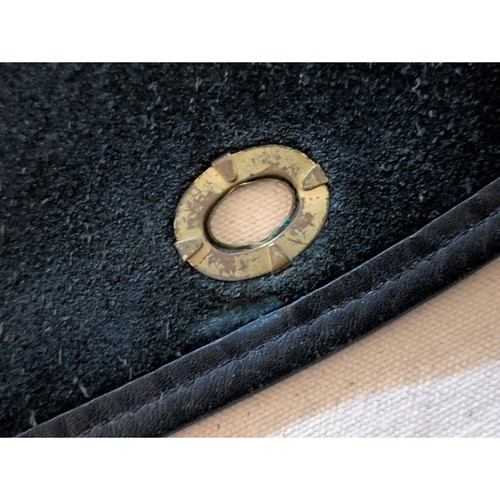 Coach Umhängetasche schwarz Leder Klappe Messing City Sattel Drehverschluss Stil 9790 - Bild 15 von 16