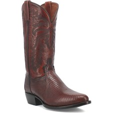 Dan Post Winston Original Lizard Skin Rund Western Cowboy Stiefel (US Men Größe