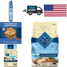 Healthy Puppy Food Life Protection Formula Chicken Brown Rice 15lb Gluten Free 5.27 per pound