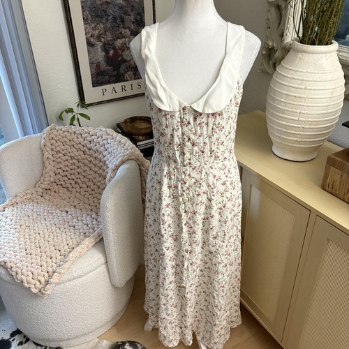 REFORMATION Charlie Dress in Boheme Floral Midi Size 8 - Picture 3 of 8