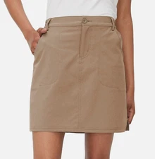 Tilley Women's Trek Skort, Tan,  XXL