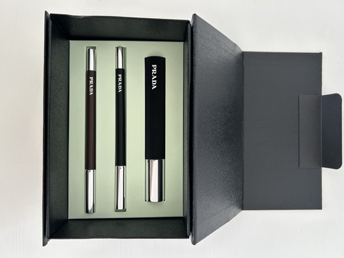 Prada Make Up Set - Mascara, Black Eye Pencil, Brown Eye Pencil / Neu