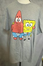 SpongeBob SquarePants  Patrick Star Gray T-Shirt Men  s Large Nickelodeon Tee