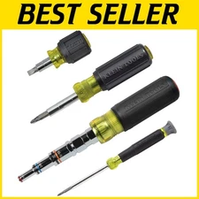Professional 4-Piece Multi-Bit Screwdriver Kit