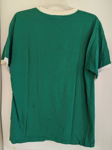 Vintage Boston Celtics Shamrock Shirt Hardwood Classics Majestic XL Made USA - Picture 9 of 13