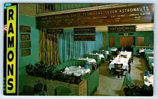 Ramon's of Cocoa Beach - Restaurant Interior FLORIDA Postcard