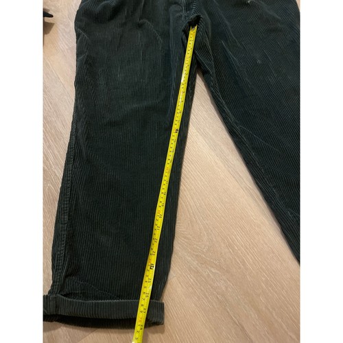 Vintage Dockers Corduroy Pants Mens Actual 44x30 Green Baggy Cuffed Skater Y2K - Picture 2 of 8